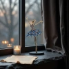 Ballerina brooch, an elegant dance-themed accessory with a delicate metallic texture, comes in a gift box Application Scenario